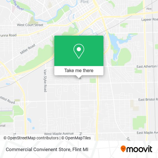 Mapa de Commercial Convienent Store