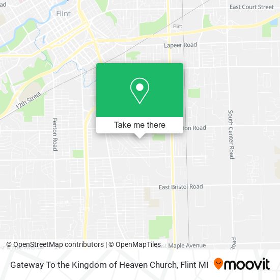 Mapa de Gateway To the Kingdom of Heaven Church