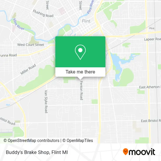 Buddy's Brake Shop map