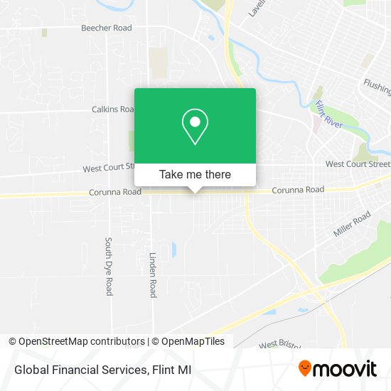 Global Financial Services map