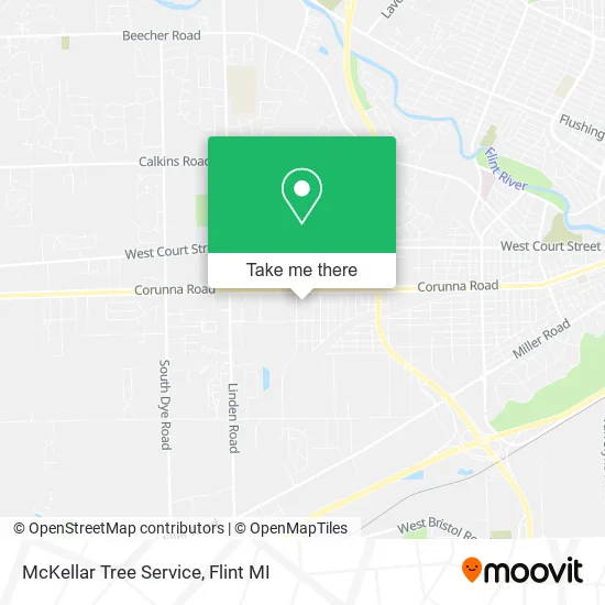 McKellar Tree Service map