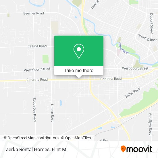 Zerka Rental Homes map