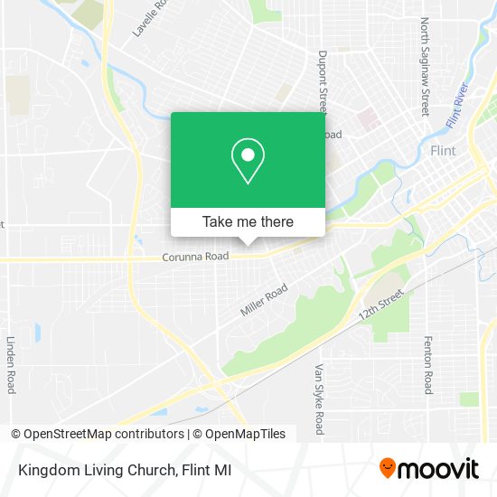 Kingdom Living Church map