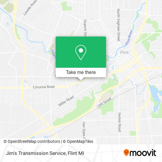 Mapa de Jim's Transmission Service