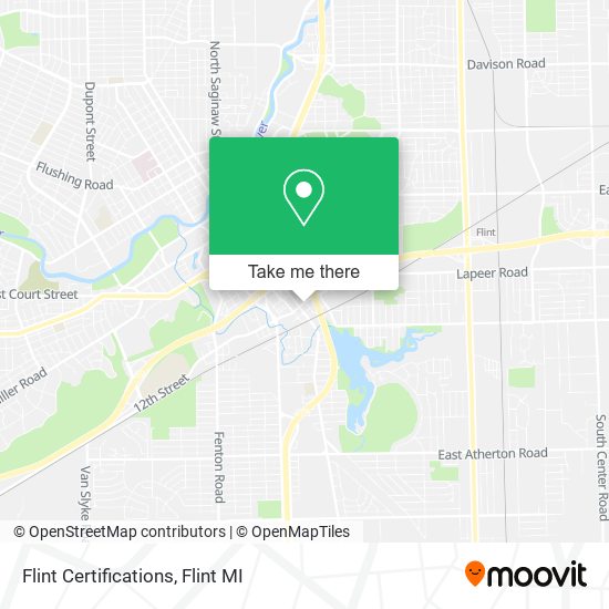 Mapa de Flint Certifications