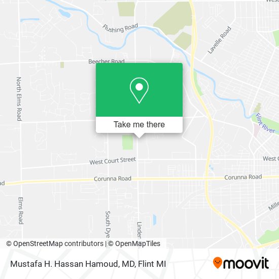 Mustafa H. Hassan Hamoud, MD map