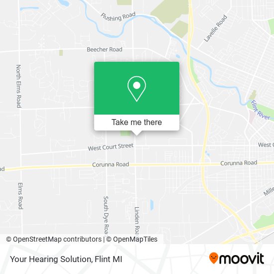 Your Hearing Solution map