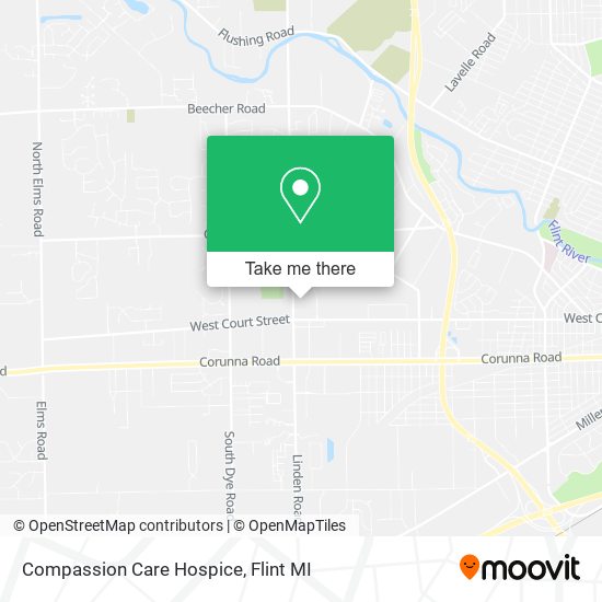 Mapa de Compassion Care Hospice