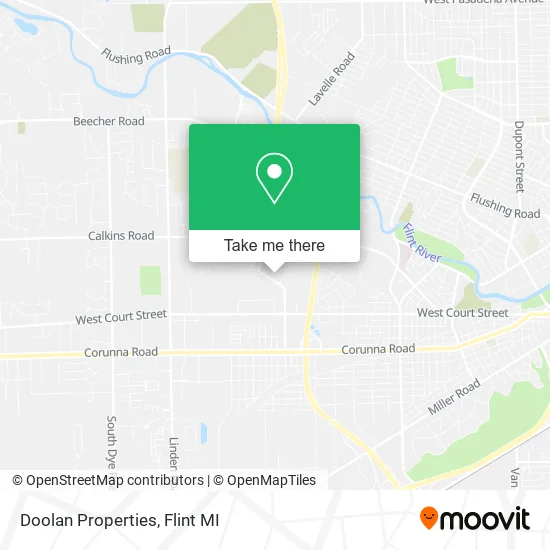 Doolan Properties map