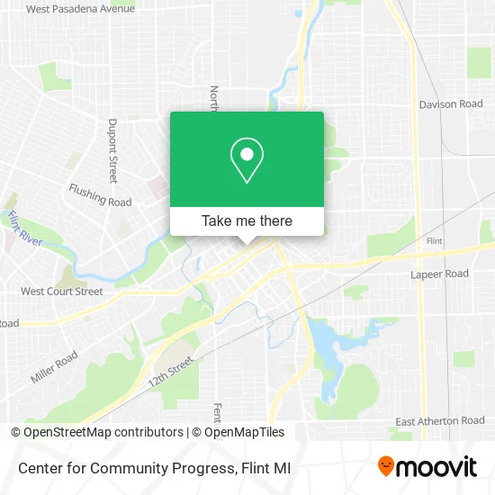 Center for Community Progress map