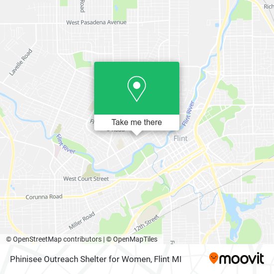 Phinisee Outreach Shelter for Women map