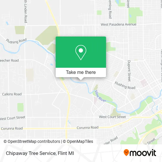 Chipaway Tree Service map