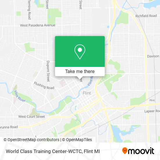 World Class Training Center-WCTC map