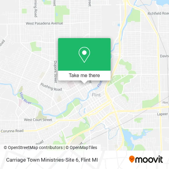Mapa de Carriage Town Ministries-Site 6