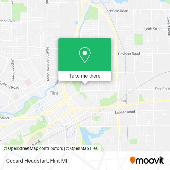 Mapa de Gccard Headstart