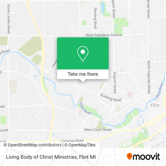 Living Body of Christ Ministries map