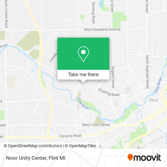 Noor Unity Center map