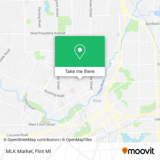 Mapa de MLK Market