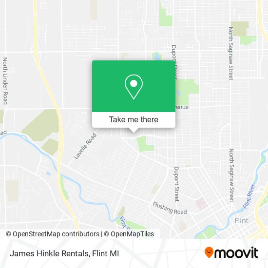 James Hinkle Rentals map