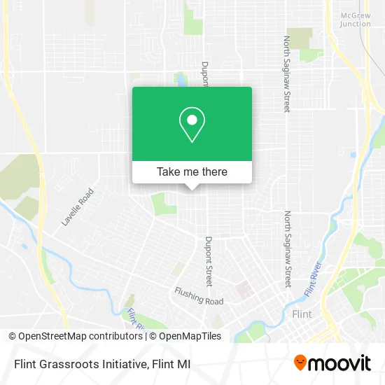 Flint Grassroots Initiative map