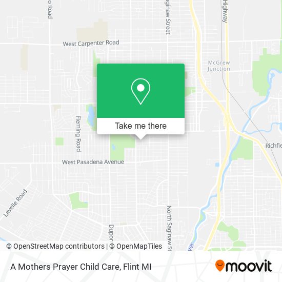 A Mothers Prayer Child Care map