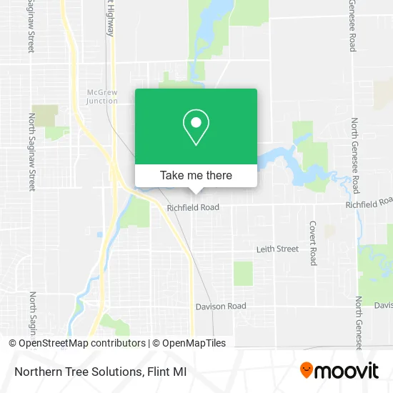 Northern Tree Solutions map