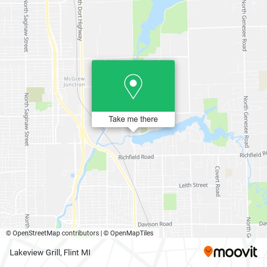 Lakeview Grill map