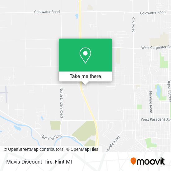 Mavis Discount Tire map