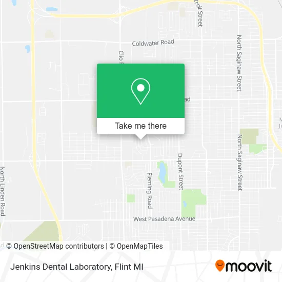 Jenkins Dental Laboratory map