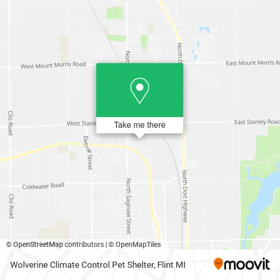 Wolverine Climate Control Pet Shelter map