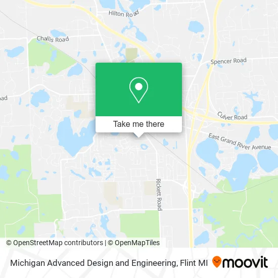 Mapa de Michigan Advanced Design and Engineering