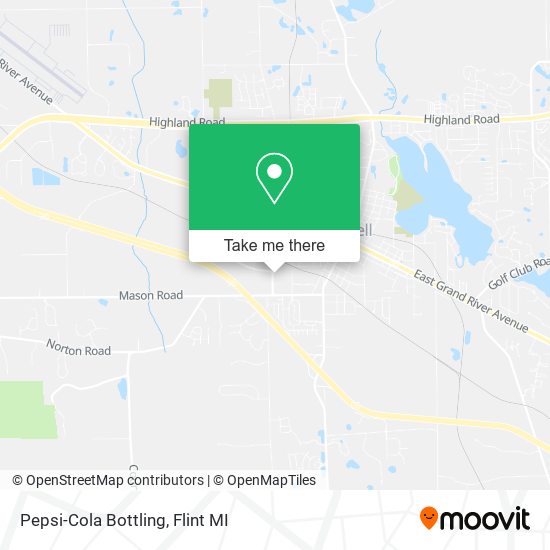 Mapa de Pepsi-Cola Bottling