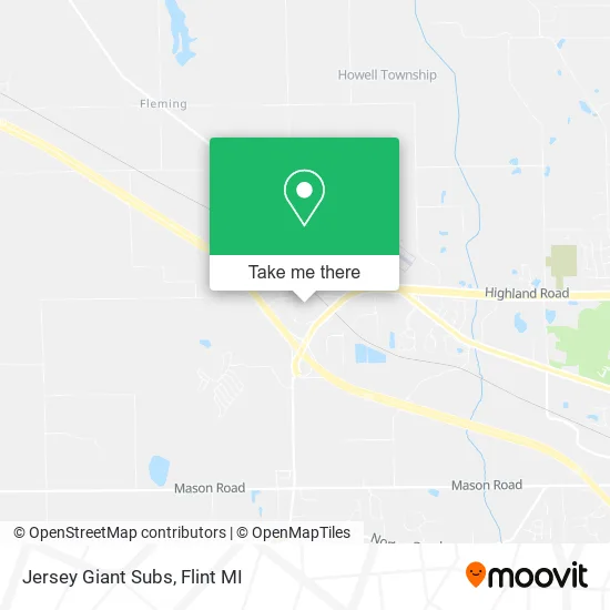 Jersey Giant Subs map