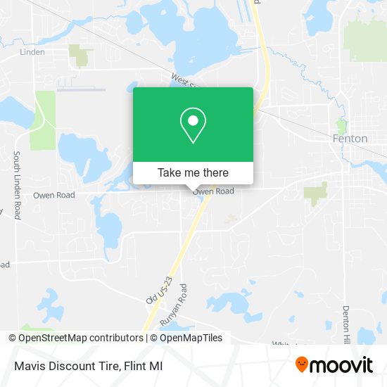 Mavis Discount Tire map