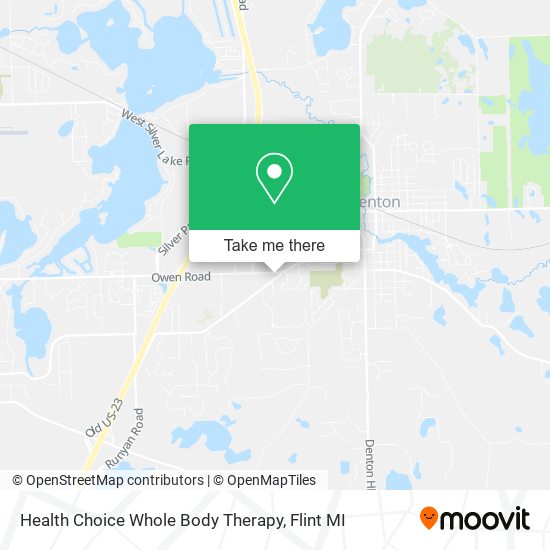 Health Choice Whole Body Therapy map