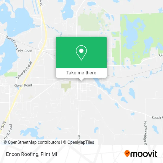 Encon Roofing map