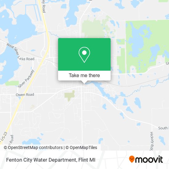 Mapa de Fenton City Water Department