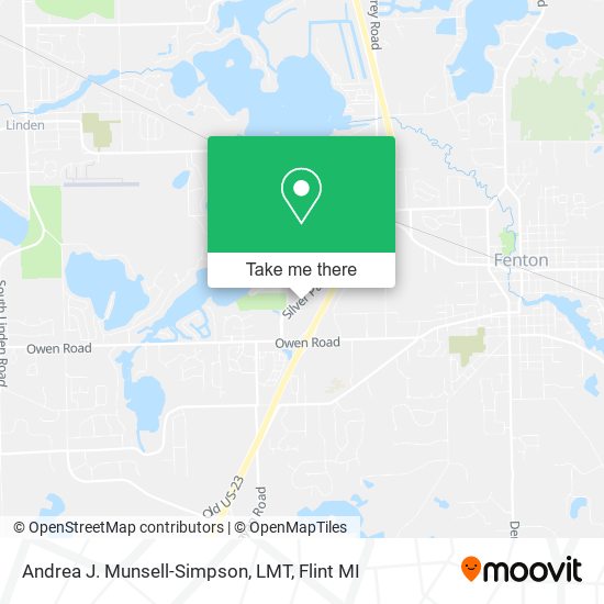 Mapa de Andrea J. Munsell-Simpson, LMT