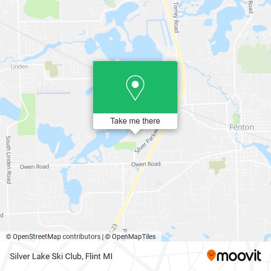 Mapa de Silver Lake Ski Club