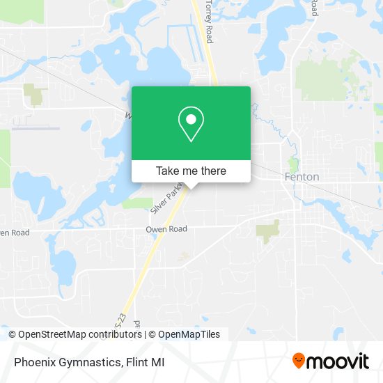 Phoenix Gymnastics map