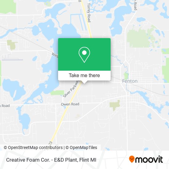 Creative Foam Cor. - E&D Plant map