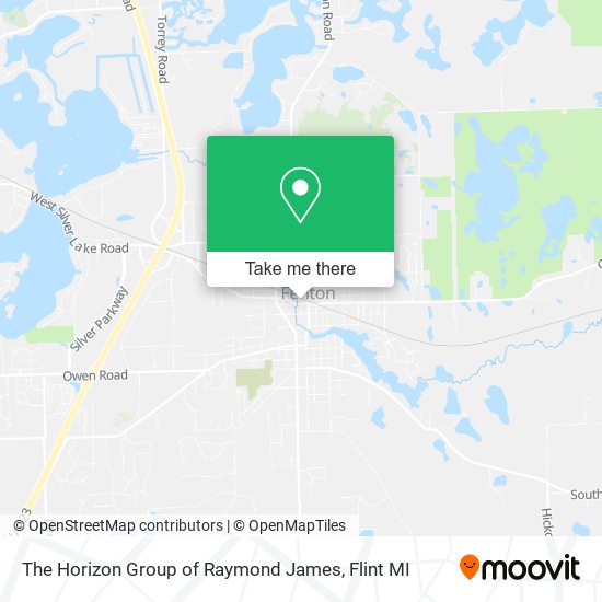 The Horizon Group of Raymond James map