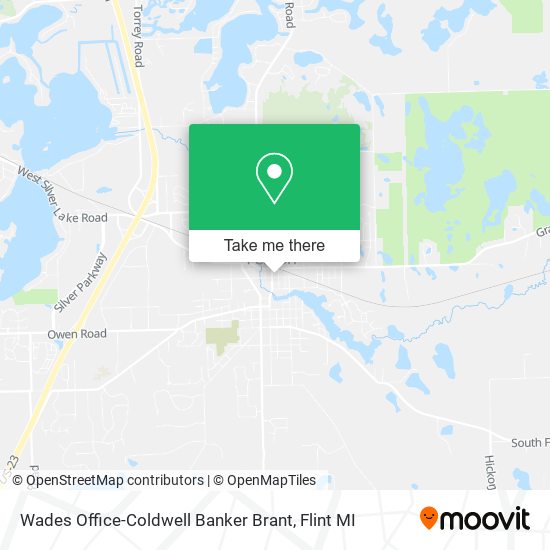 Wades Office-Coldwell Banker Brant map