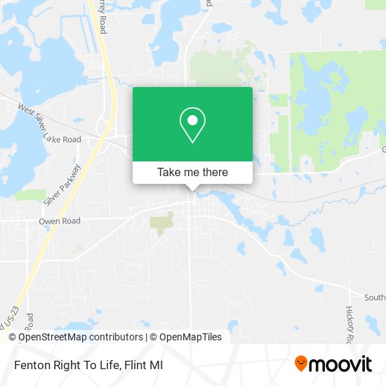 Mapa de Fenton Right To Life