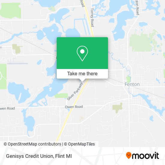 Genisys Credit Union map