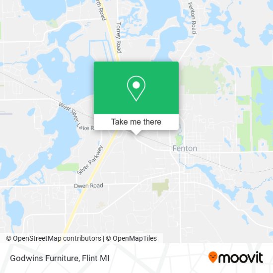 Mapa de Godwins Furniture