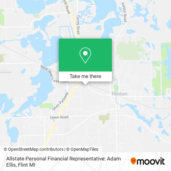 Allstate Personal Financial Representative: Adam Ellis map