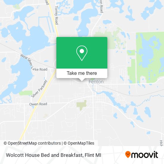 Mapa de Wolcott House Bed and Breakfast