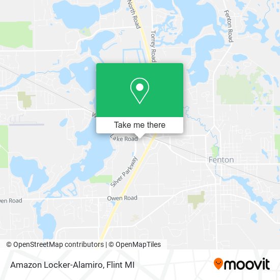Mapa de Amazon Locker-Alamiro