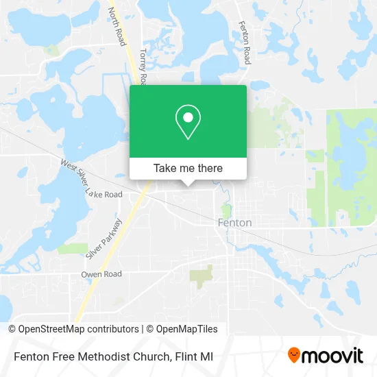 Fenton Free Methodist Church map